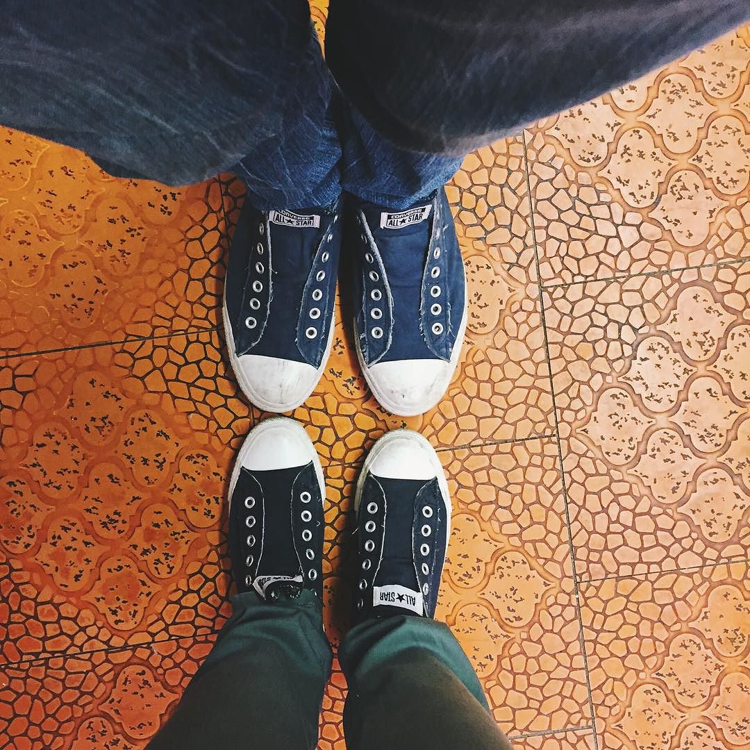 converse on big feet